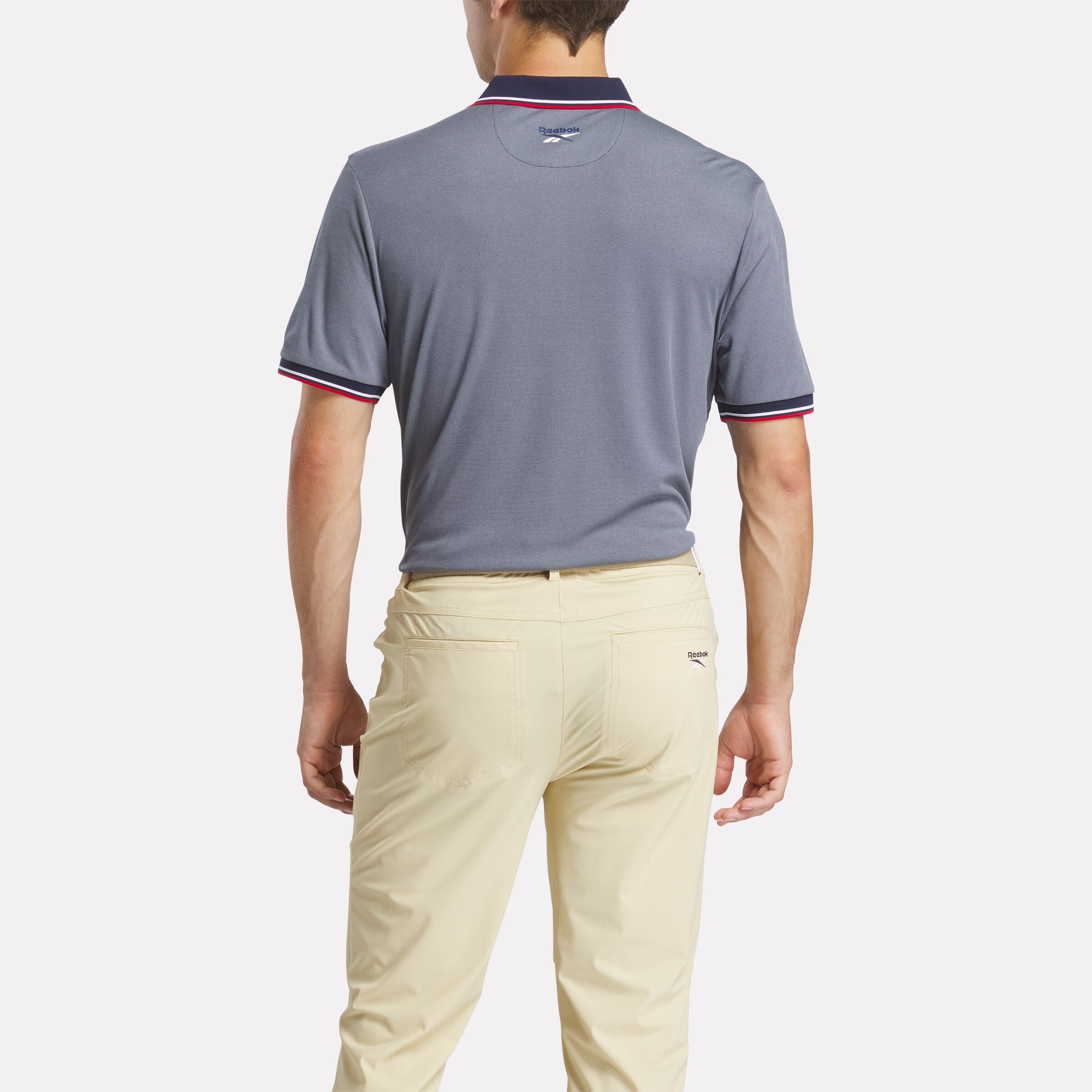 Men's Country Club Oxford Pique Polo Shirt - Image 2