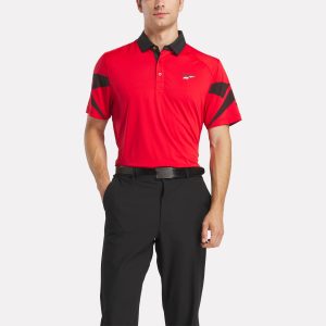 Men's Signature Vector Colorblocked Polo Shirt